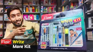 Flair Write More Kit | Stationery Kit | Writing Kit | Flair Write More Kit Unboxing | #stationery