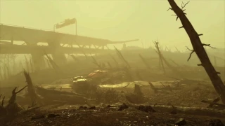 Fallout 4 Ambience – The Glowing Sea (White Noise, ASMR, Relaxation)