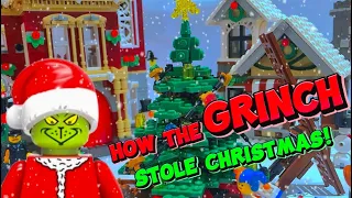 How the Grinch stole Christmas | Lego stopmotion