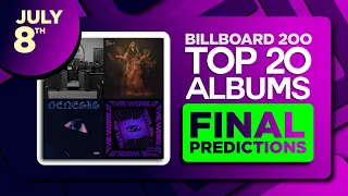 Billboard 200, Top 20 Albums | FINAL PREDICTIONS | July 8th, 2023