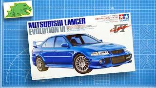 Обзор 1/24 Mitsubishi Lancer Evolution VI by Tamiya