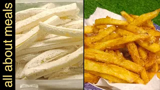 Frozen french fries recipe | how to save fries for a month | all about meals