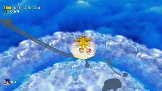 Sonic Adventure DX - Windy Valley Speedrun (Super Sonic) in 49.94
