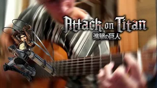 Sninzou wo Sasageyo - Linked Horizon (Attack on titan season 2 opening) on guitar