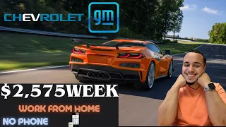 CHEVY WILL PAY YOU $2,575/WEEK | WORK FROM HOME | REMOTE WORK FROM HOME JOBS | ONLINE JOBS