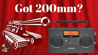 Got 200mm? Sangean PR-D15 AM FM Stereo Portable Radio Review