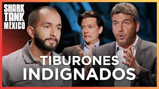 ¡Estos emprendedores enfurecen a Arturo y a Rodrigo! | Shark Tank México