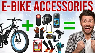 Must Have E-bike Accessories. 2024 Gift Guide.