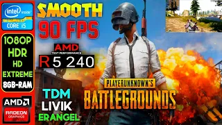 PUBG-MOBILE | Radeon AMD R5 240 + i5 2400 / 1080P + Smooth + HD + HDR