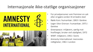 Samfunnsfag - Verdenssamfunnets aktører, inkl. FN