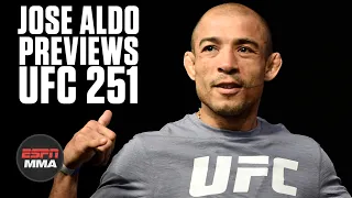 Jose Aldo on traveling to Abu Dhabi to fight Petr Yan, cutting to 135 pounds | UFC 251 | ESPN MMA
