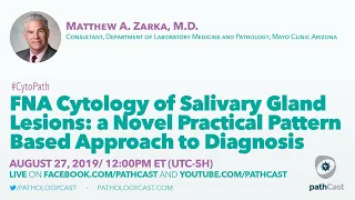 FNA cytology of salivary gland lesions -  Dr. Zarka (Mayo) #CYTOPATH