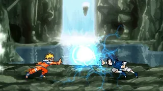 Naruto Vs Sasuke - Anime Battle Mugen
