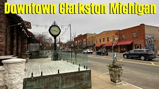 Visiting Downtown Clarkston Michigan | Small Downtowns