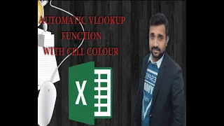 AUTOMATIC VLOOKUP FUNCTION WITH CELL COLOUR