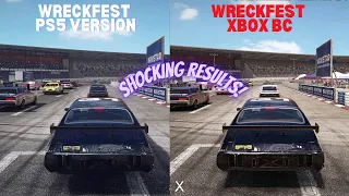 Wreckfest PS5 upgrade vs Wreckfest Xbox Series X BC | I didn't expect this