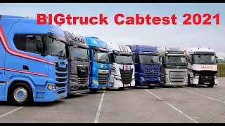 BIGtruck Cabtest 2021 | 7 Brands compilation