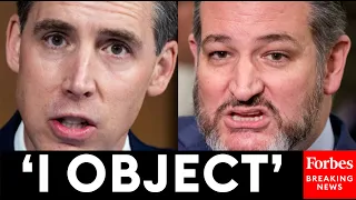 BREAKING NEWS: Ted Cruz Blocks Josh Hawley’s Bill On Big Tech, Then Josh Hawley Responds