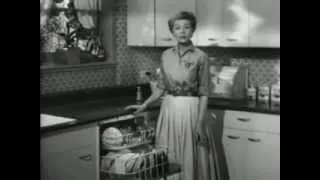 VINTAGE '62 HARRIET NELSON HOTPOINT DISHWASHER AD - HAPPY HOTPOINT REPLACED, ISN'T MARY TYLER MOORE