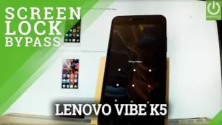 How to Hard Reset LENOVO Vibe K5 - Bypass Screen Lock / Restore Android