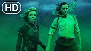 Loki and Sylvie Enchanted Alioth - Loki | Marvel Studios | Disney+