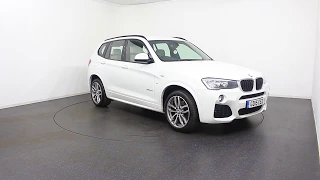 GD15EEO BMW X3 2.0 20d M Sport xDrive 5d 188 BHP