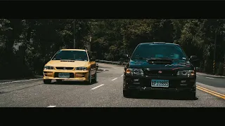 90回歸的經典夢-Subaru Impreza GC8 STI v.s Impreza GF8 STI[4k]