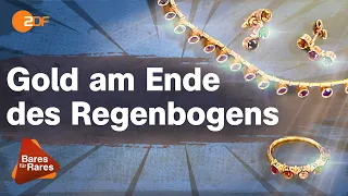 Davon träumt jeder Kobold: Goldschmuck mit einem schillernden Regenbogen | Bares für Rares