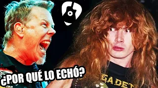 Esto fue lo que pasó el día que Dave Mustaine fue expulsado de Metallica