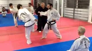 Master Vasilis Alexandris - ITF Taekwon-do One step sparring