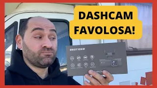 REDTIGER F7N - DASHCAM 4K, WIFI e GPS STREPITOSA!