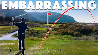 I made a 9 on a par 3 (AWFUL golf) #Break75 S2E2