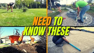 DIY Hardscape Tips | 5 Things You NEED