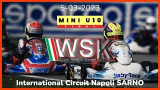 MINI U10 FINAL / WSK SUPER MASTER SERIES 2023 - Round 3 - Karting Race