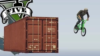 GTA V CORRIDAS #146 - Parkour de Bmx no Zancudo!