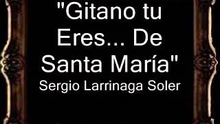Gitano tú Eres... de Santa María - Sergio Larrinaga Soler [CT]