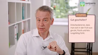 Guter Schlaf - was ist das überhaupt? Was passiert im Körper wenn wir schlafen? (Experte erklärt)