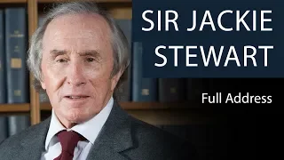 Sir Jackie Stewart | Full Address | Oxford Union