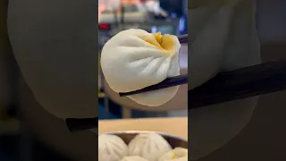 Gotta try! How to cook Chinese dumplings 🥟 street food #shorts #dumplings