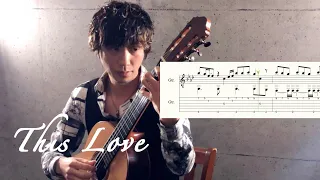 (w/TAB) Camila Cabello - This Love / Fingerstyle Guitar