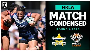 NRLW 2023 | North Queensland Cowboys v Wests Tigers | Condensed Match, Round 4