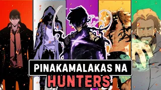 Top 10 na Pinakamalakas na Hunters sa Solo Leveling | Tagalog Anime