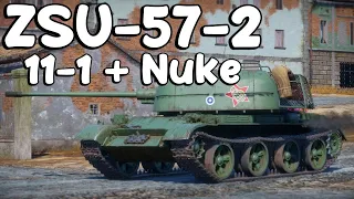 ZSU-57-2. 11-1 + Nuke. Truly The Spaa Of All Time