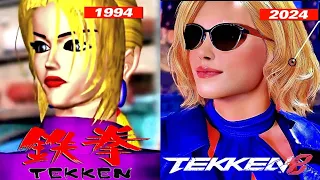 Tekken Characters: First vs Final Appearances - A Visual History.