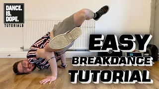 BBOY FOUNDATIONS TUTORIAL FOR BEGINNERS (Part 1) BREAKDANCE CLASS