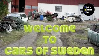 BARN FIND CRAZY  CLASSIC CAR IN SWEDEN