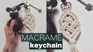 DIY Macrame Keychain Celtic Knot