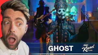 "UK Drummer REACTS to Ghost – Call Me Little Sunshine (LIVE ON THE JIMMY KIMMEL SHOW REACTION"