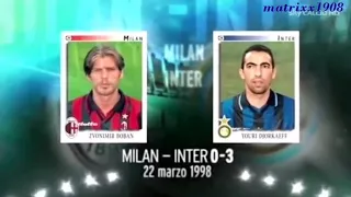Milan-Inter 0:3, 1997/98 - Sky History Remix (doppietta di Diego Simeone)