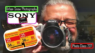 CCD Kodachrome film like Sensor Sony a390 Camera Snow Urban Photo Class 237 #photography #sony